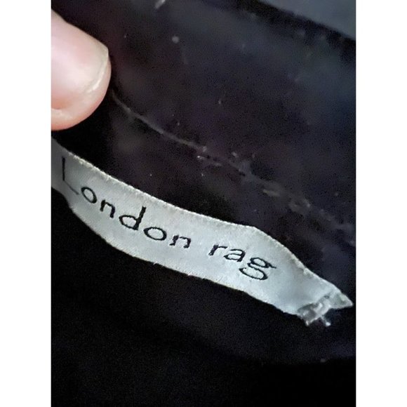 London Rag Two-Way Crossbody/Shoulder Bag with Gold Tone Chain Strap - Picture 4 of 5